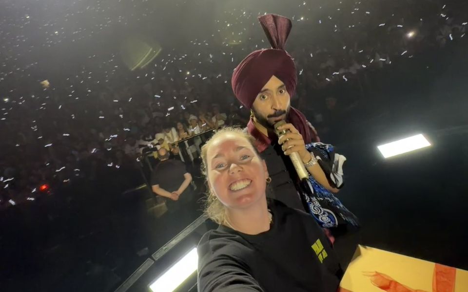 Amanda-Jade Wellington aur Diljit ka selfie ka jadoo chhaya