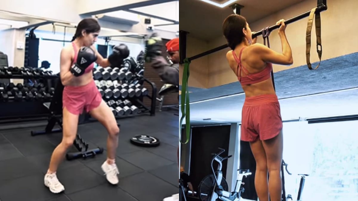 Sara Ali Khan Ka Gym Video: Pull-Up Aur Punch Ka Jadoo