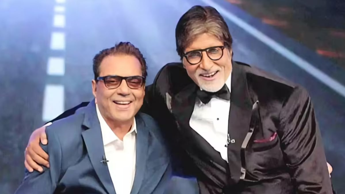 Dharmendra's Back in Action! Amitabh Checks In - Video