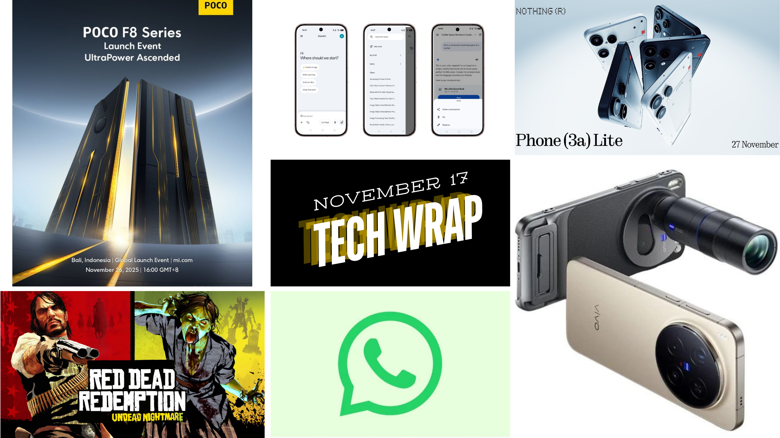 Tech Vibes: Nothing Phone, POCO F8, Vivo X300 and More