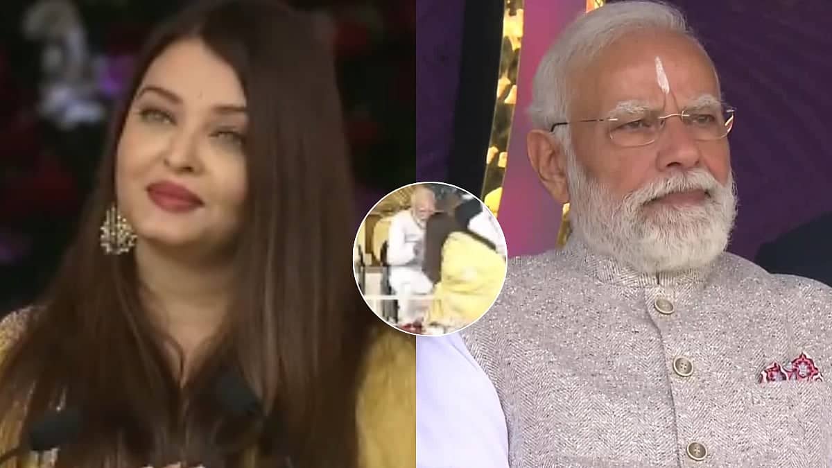Aishwarya Rai Dazzles Modi With Classic Gesture At Major Event