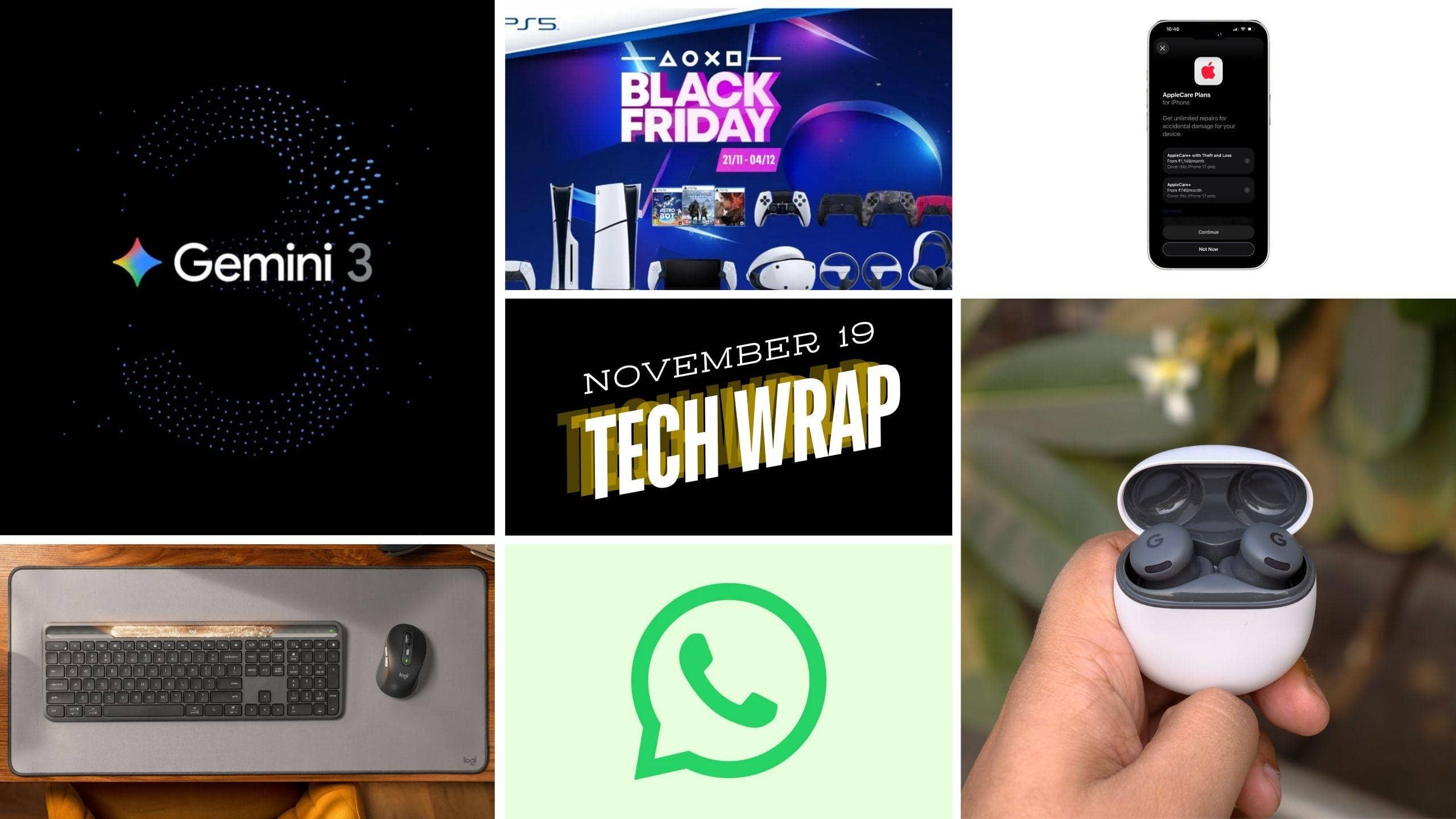 Google's Gemini 3 and AppleCare+ Plans: Big Wins for All!