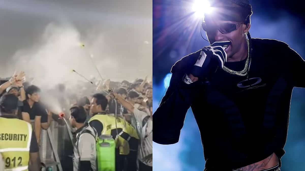 Travis Scott Mumbai Mein Aaya: Paani Ki Barsaat Aur Hasi Ka Jashn
