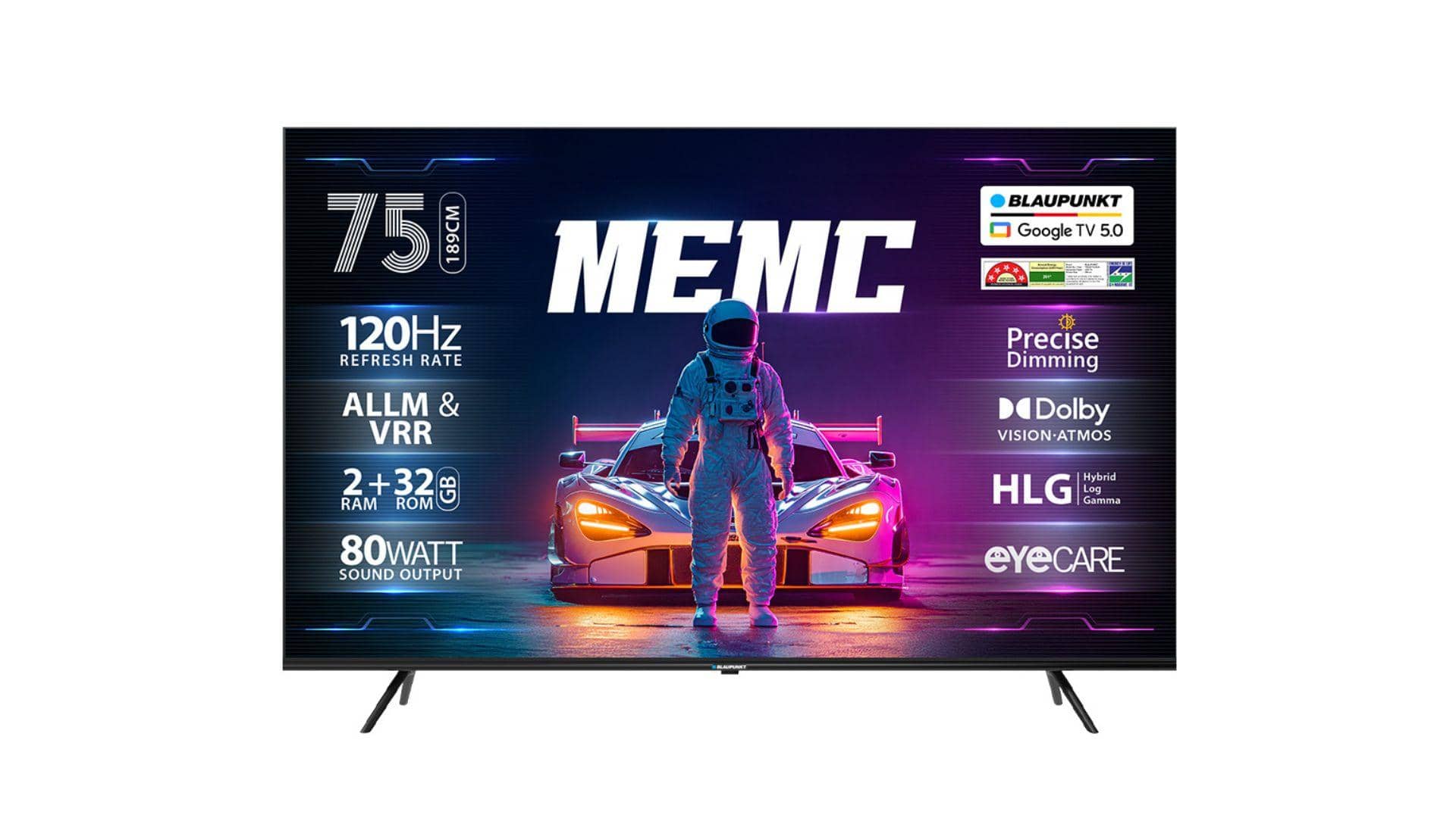 SPPL Launches Enormous Blaupunkt SonicQ QLED TVs in India