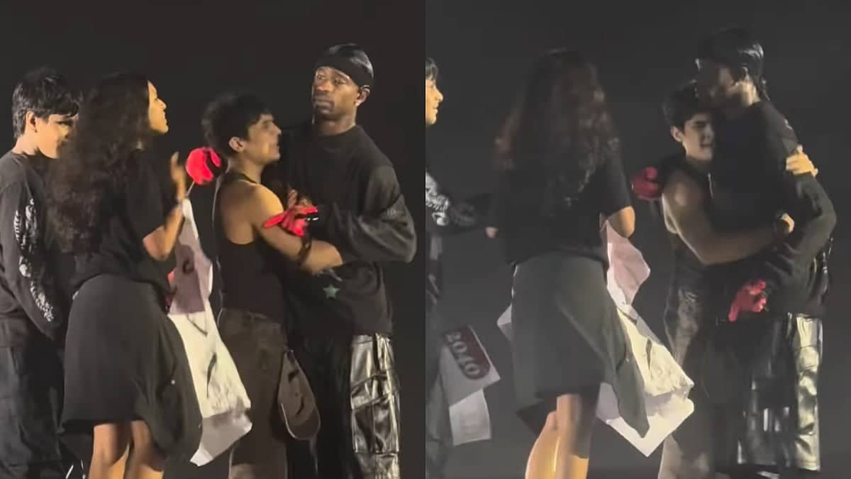Travis Scott's Mumbai Concert: Fans Rush Stage Like Winners
