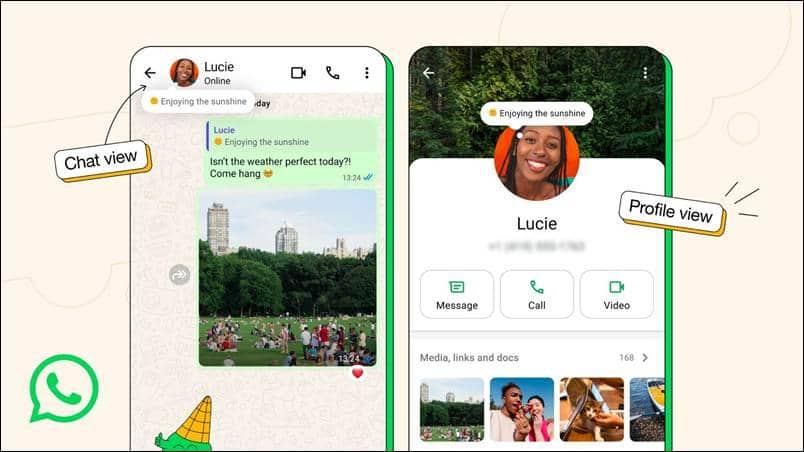WhatsApp's Revamped 'About' Feature: Status Updates Unleashed