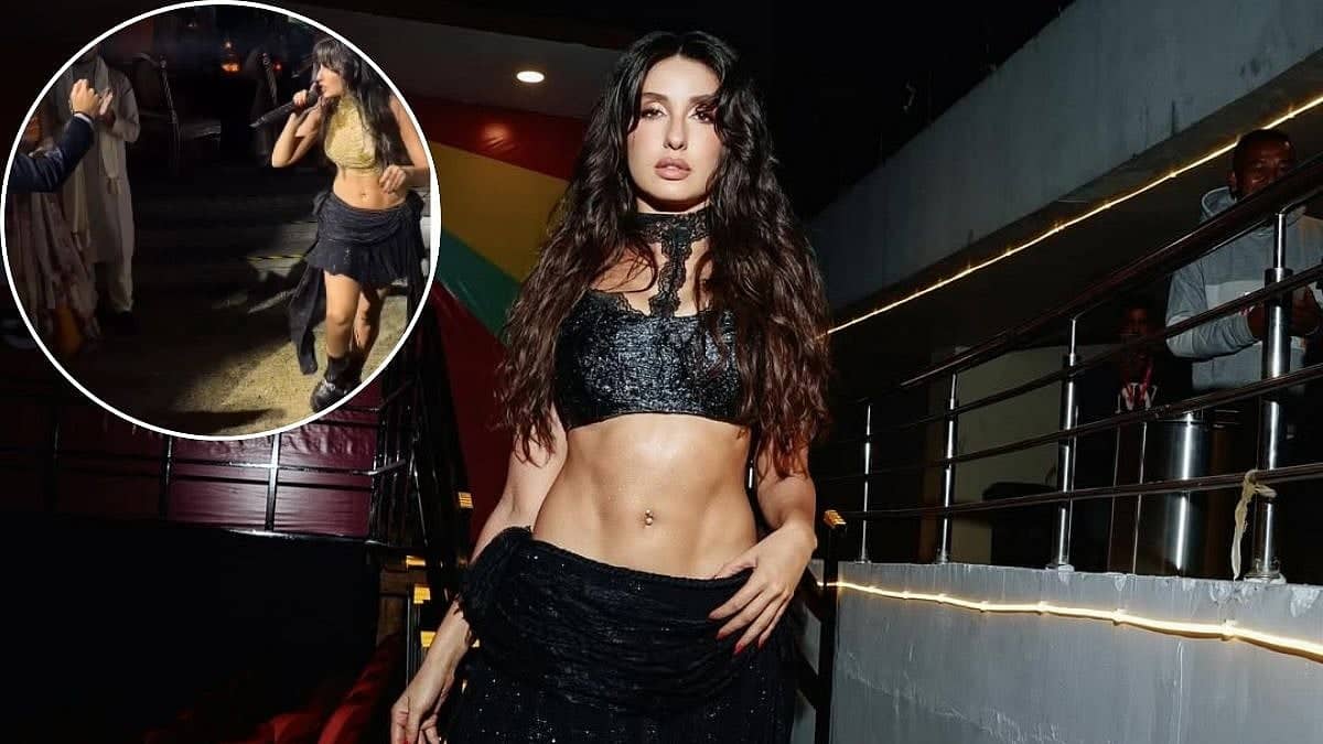 Sangeet Spectacle: Nora Fatehi Dazzles at Udaipur Bash