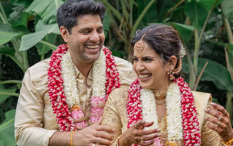 Anirudha and Samyuktha's fabulous Chennai wedding celebration