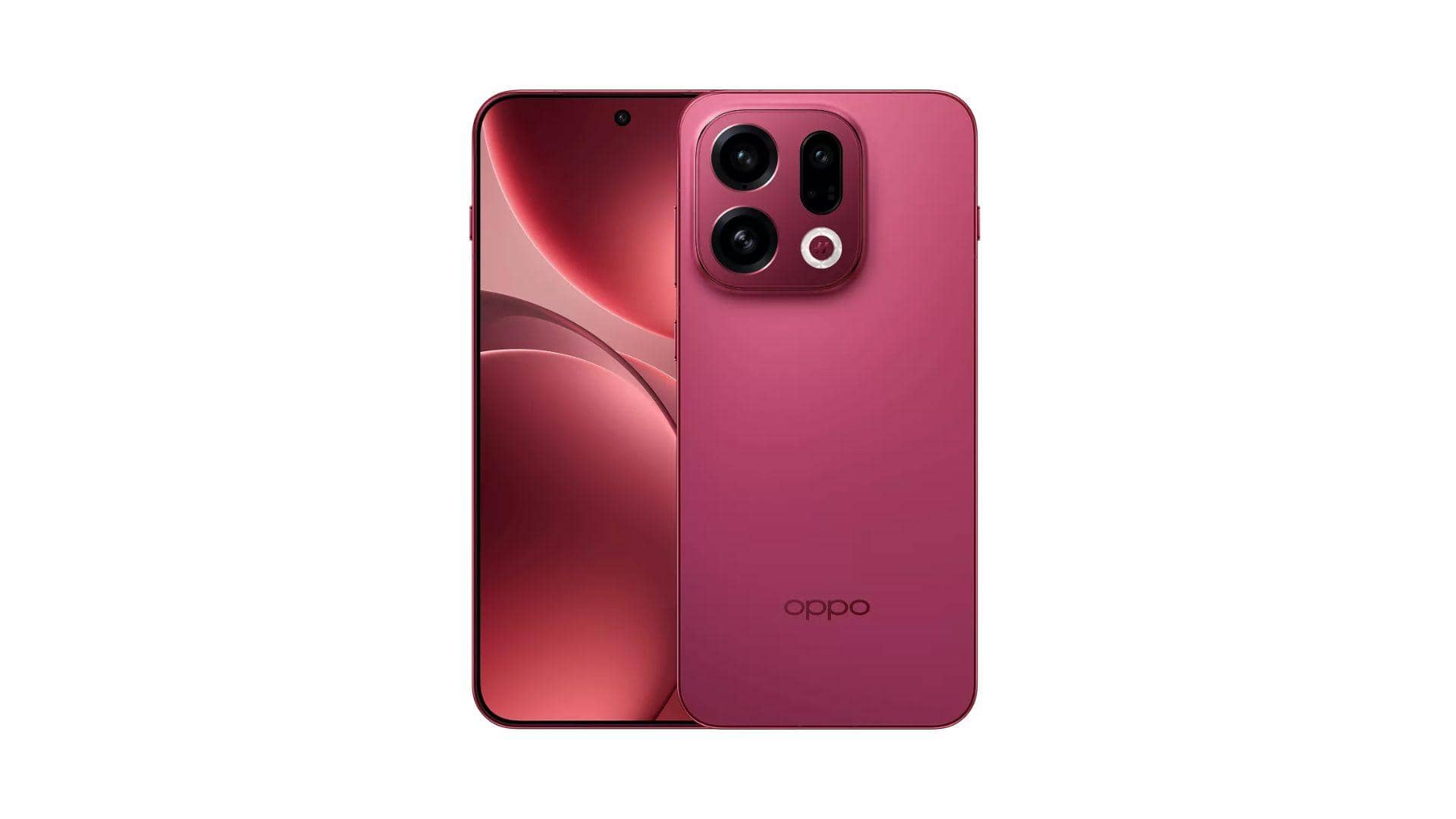 OPPO's Velvet Red Find X9: A Magical Tech Adventure Awaits