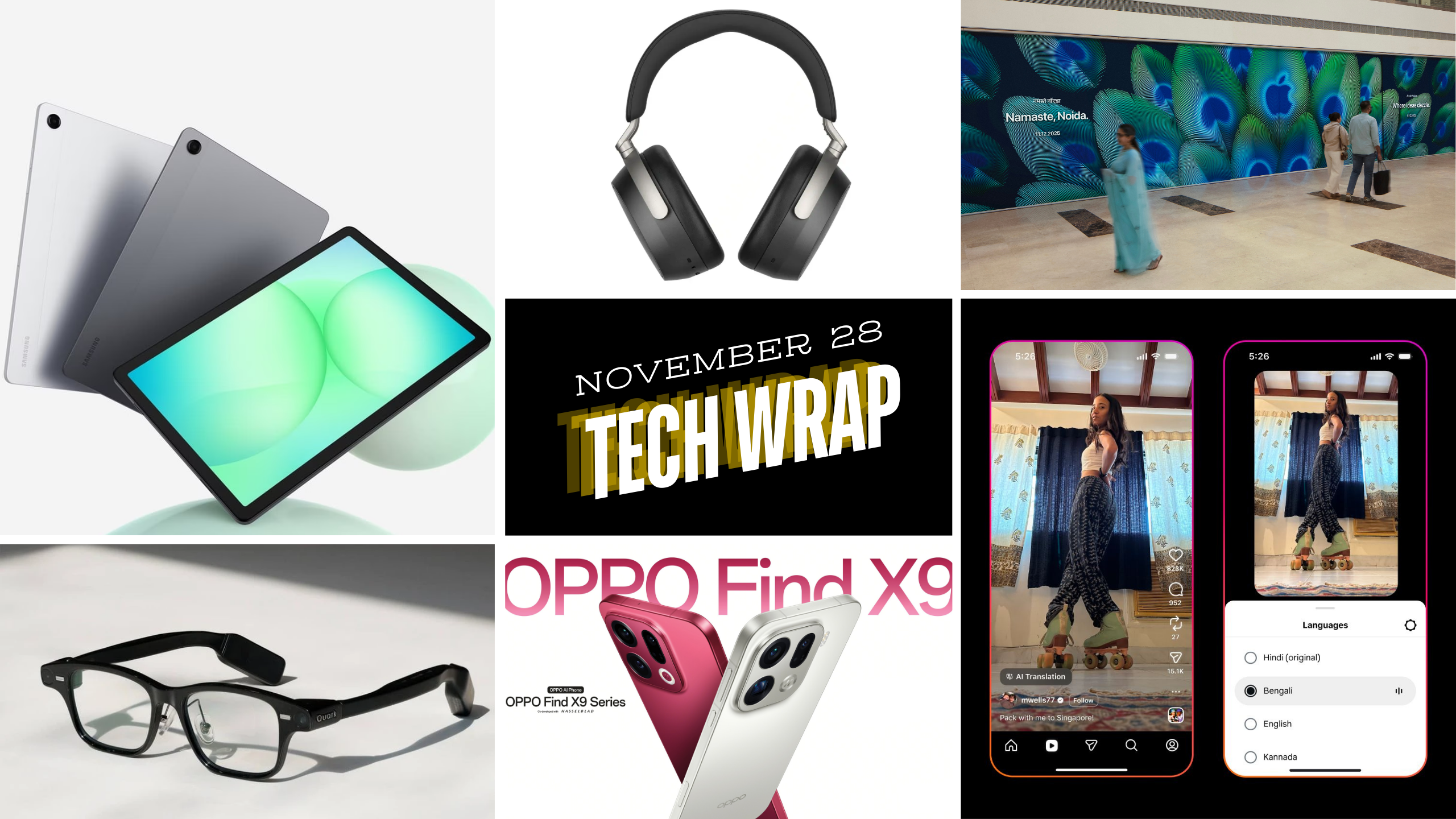 Tech Wrap: Apple Noida Store, Samsung Tab A11 Plus Launch
