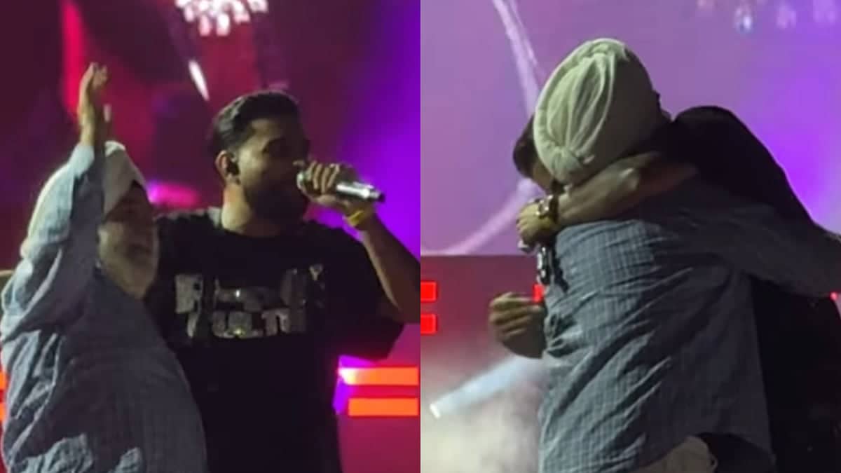Karan Aujla's Epic Abu Dhabi Dance With 71-Year-Old Fan