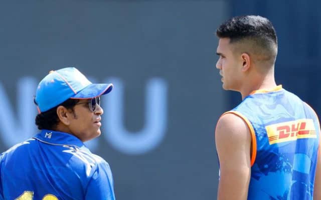 Arjun Tendulkar scores big, Sachin's record is history!
