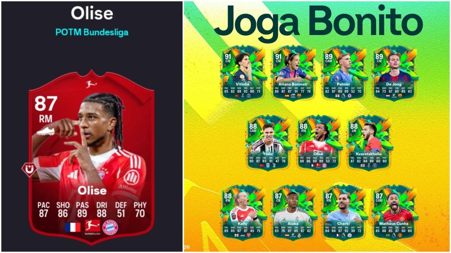 Olise POTM SBC: Bayern's slick winger is here, fo shizzle!