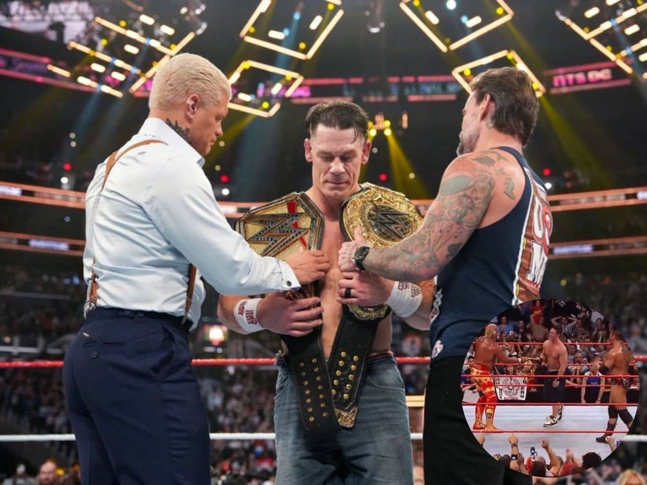 Cody Rhodes and CM Punk honor John Cena with titles