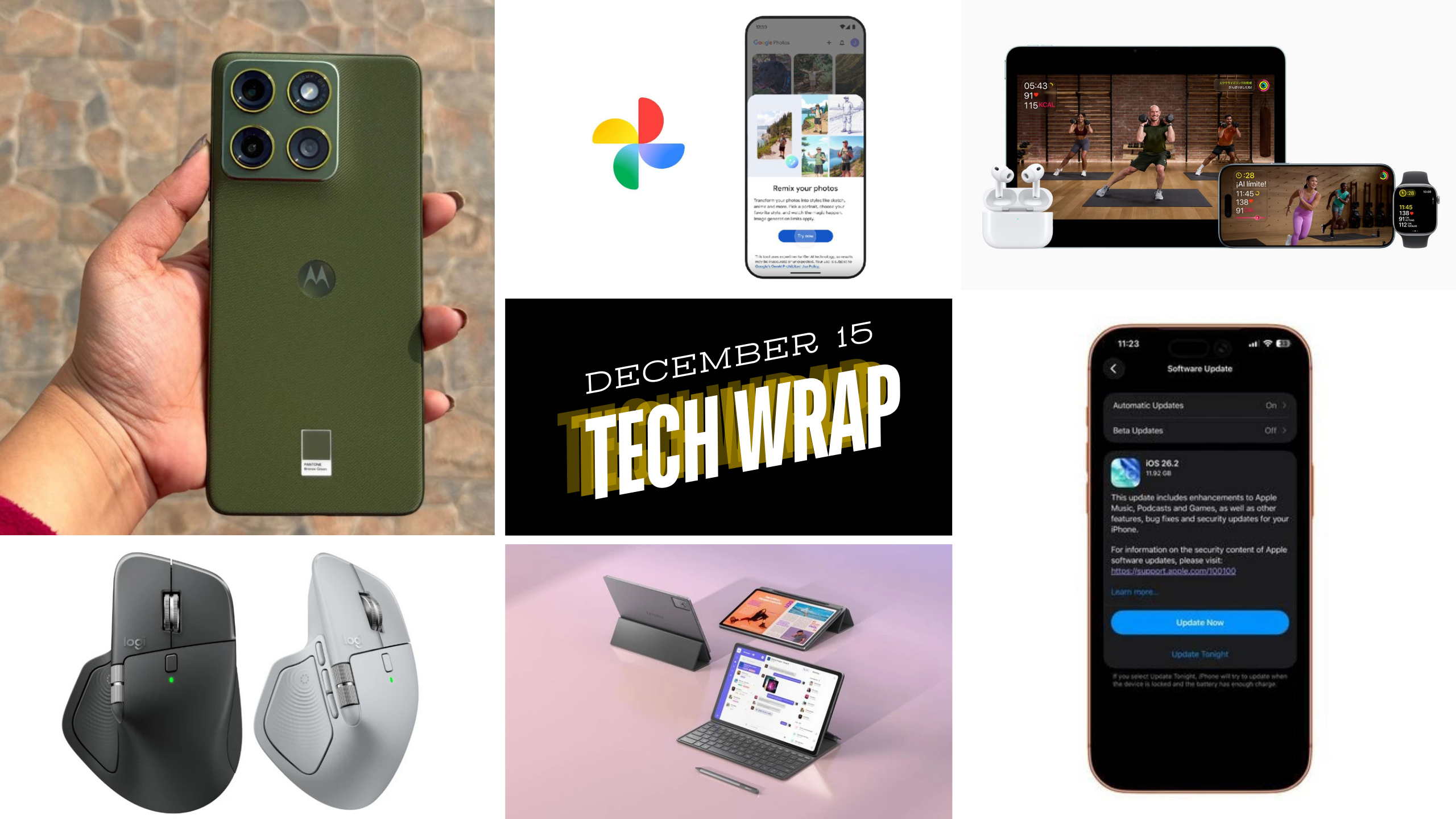 Tech Wrap: Motorola Edge 70, Lenovo Tab Plus & Logitech MX Master 4