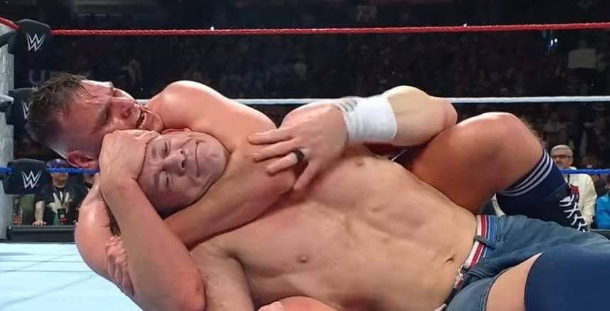 Gunther Tells Fans to Stop Crying After Cena's Exit