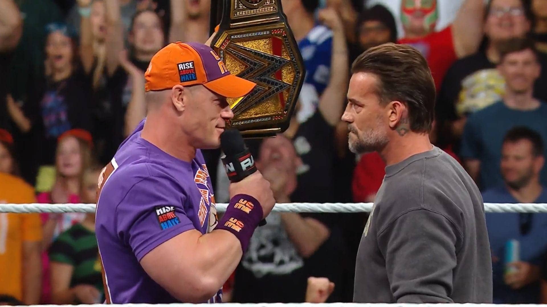 John Cena and CM Punk: A WWE Showdown for the Ages