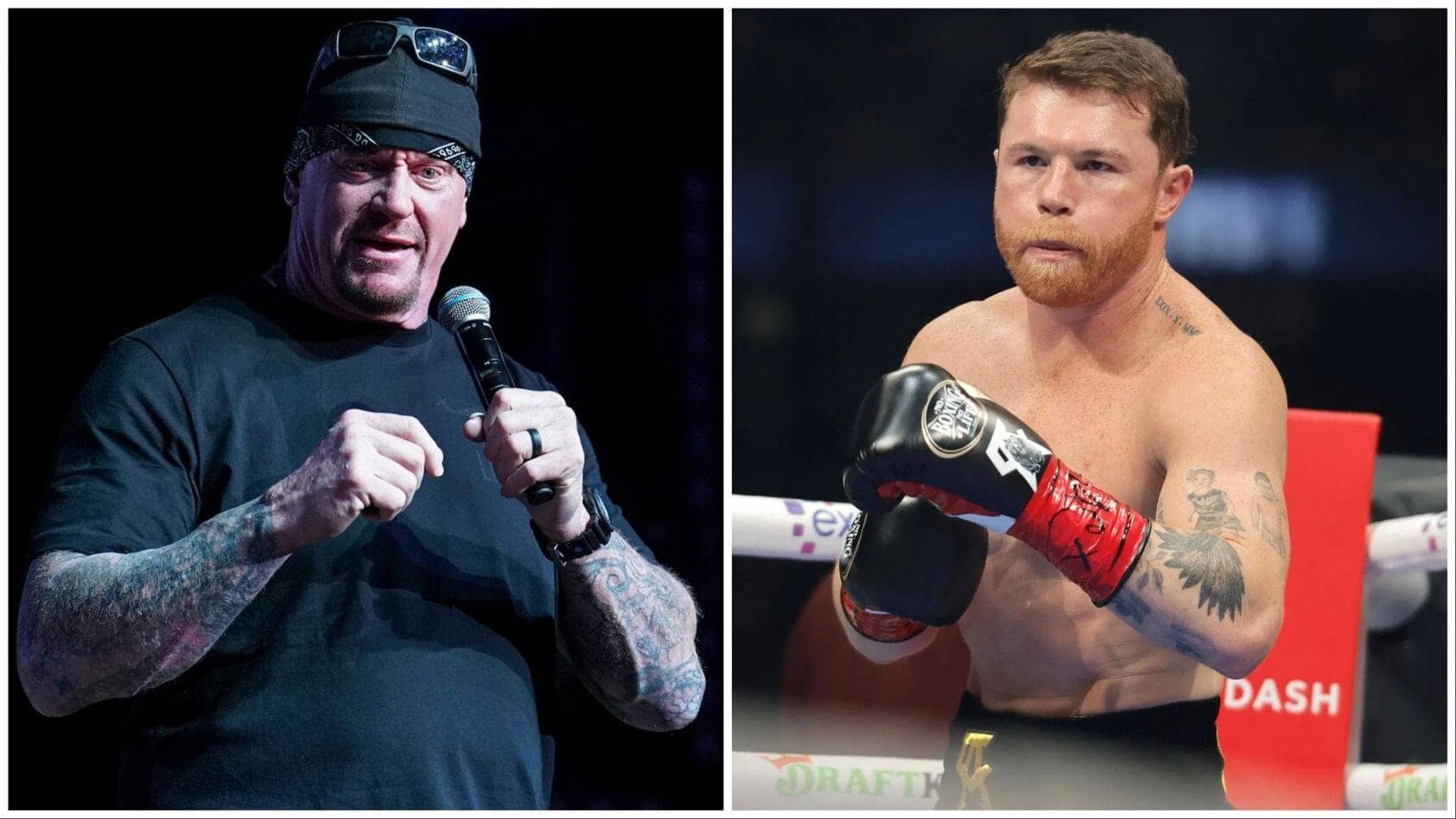 Canelo Alvarez and The Undertaker: A Backstage Showdown
