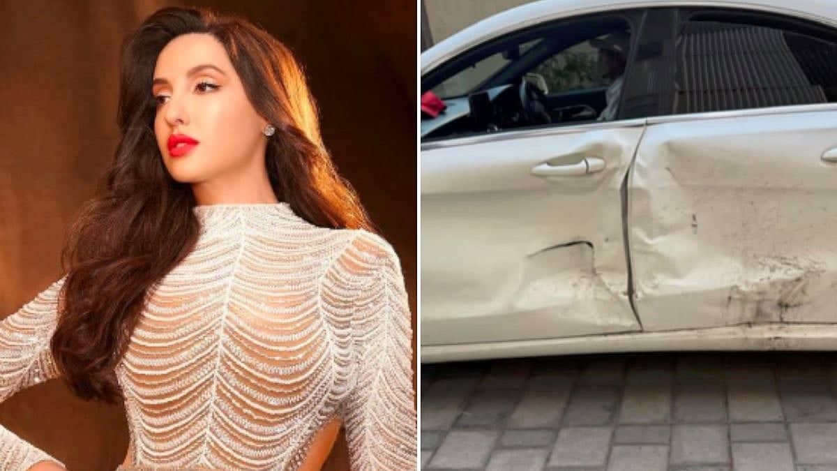 Nora Fatehi ka accident: Drunk driver ne kiya dhamaka Andheri mein