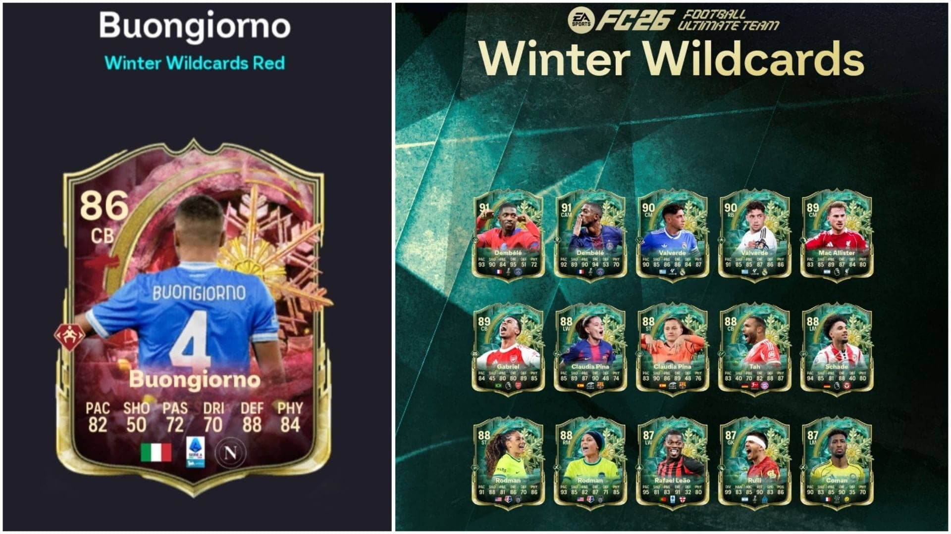 Buongiorno Joins EA FC 26: The Best Defender Ever!