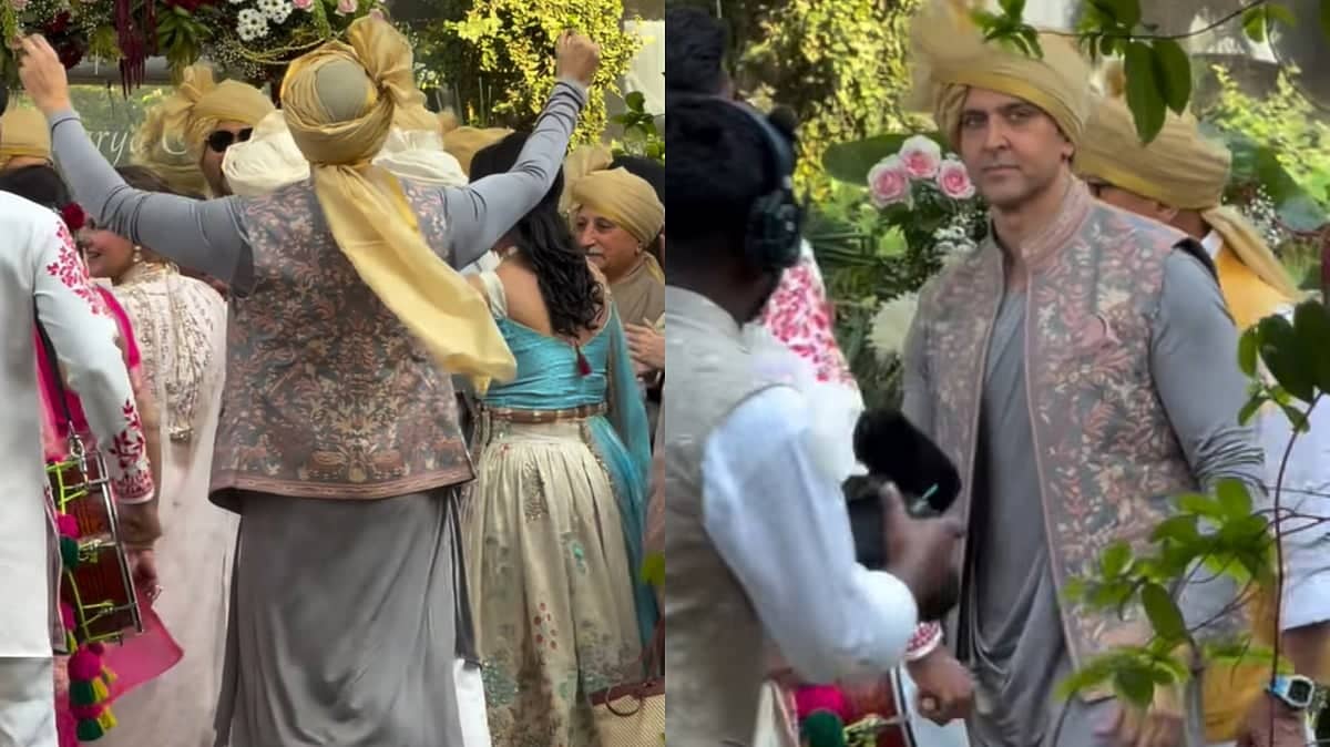Hrithik Roshan Dances Like a Star at Cousin Eshaan's Wedding
