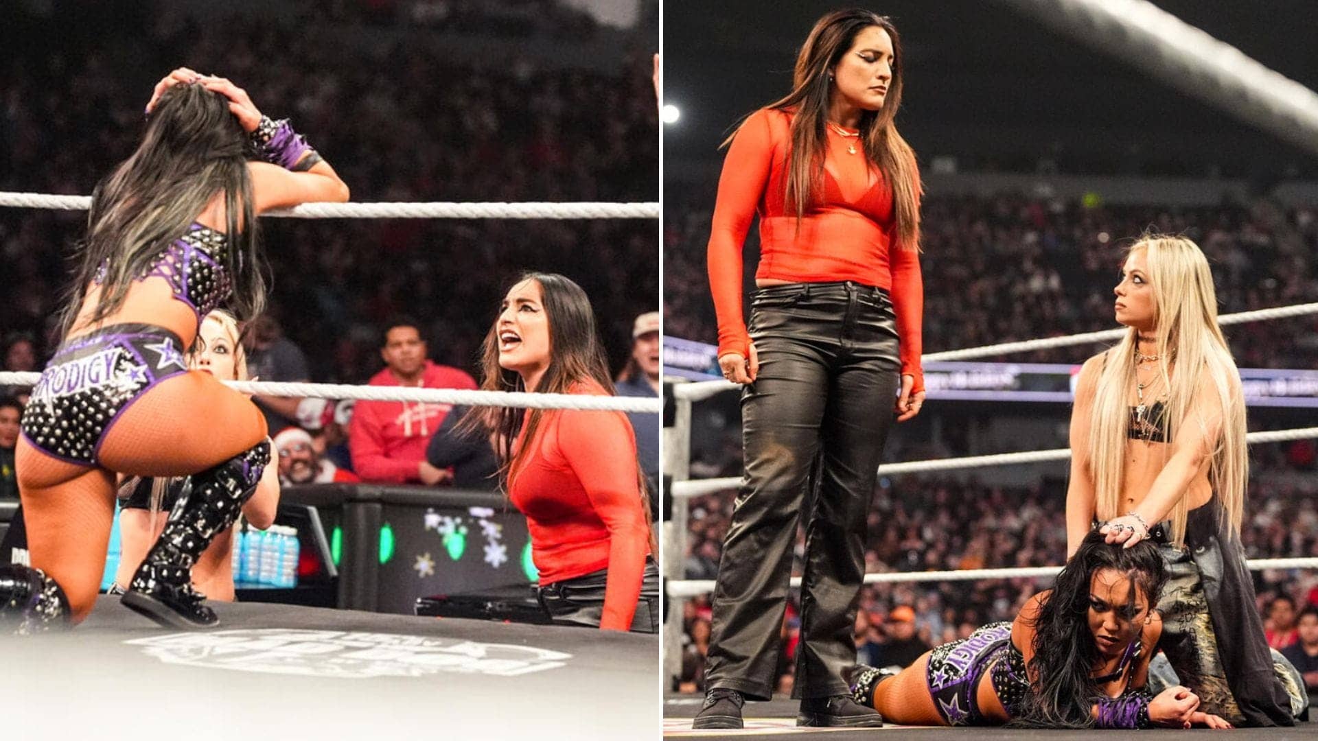 Roxanne Perez ne Raquel Rodriguez ki wajah se match khoya!