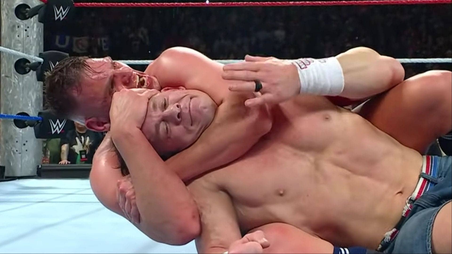 John Cena Smiles While Tapping Out: WWE Fans Left Stunned