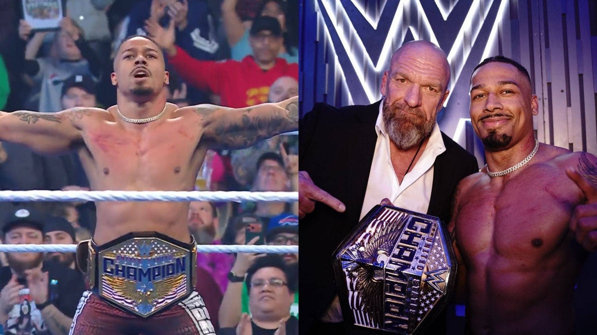 Carmelo Hayes claims US Championship, drama unfolds post-match