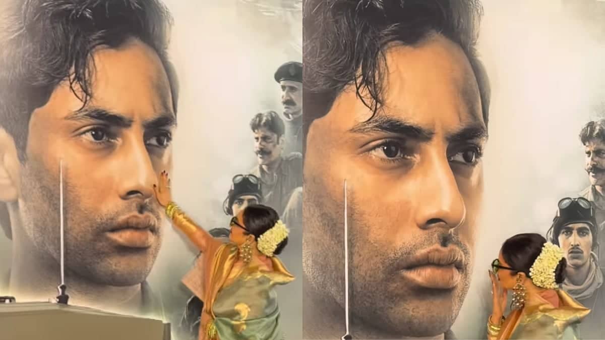 Rekha Electrifies Mumbai Screening with Kiss to Agastya Nanda