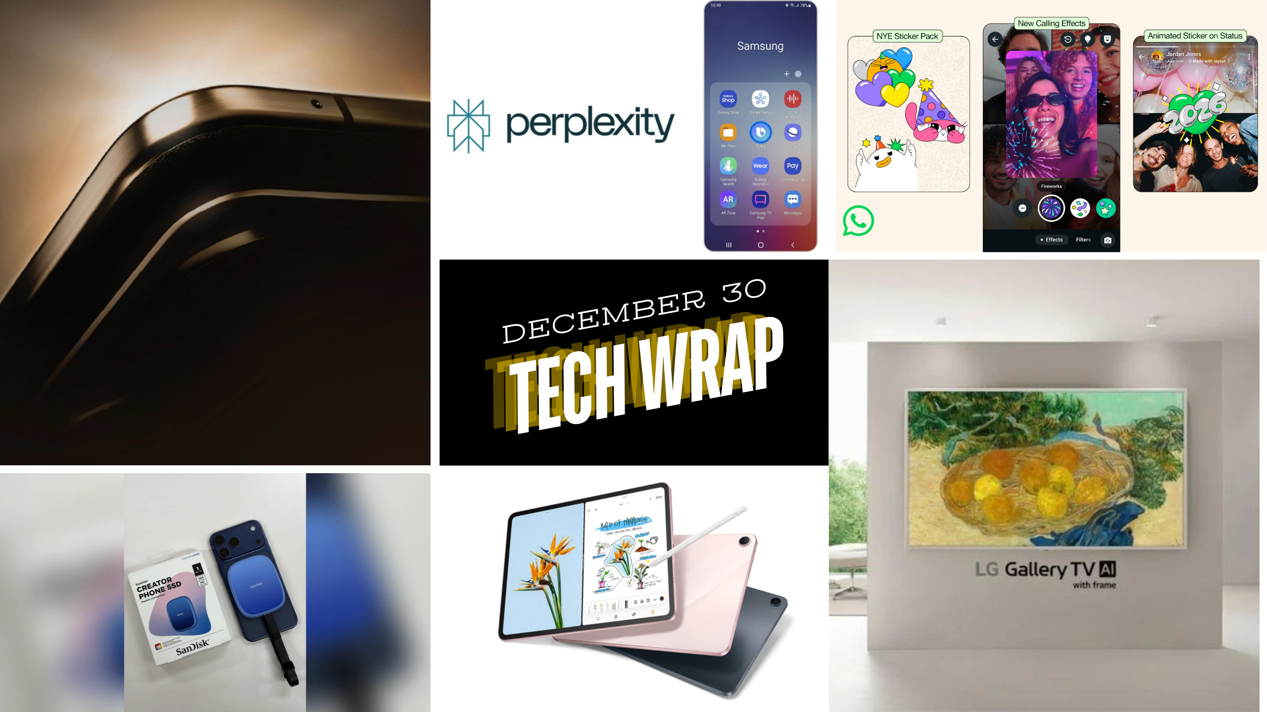 Tech Vibes: WhatsApp Features, LG TV, Motorola Phone Drop