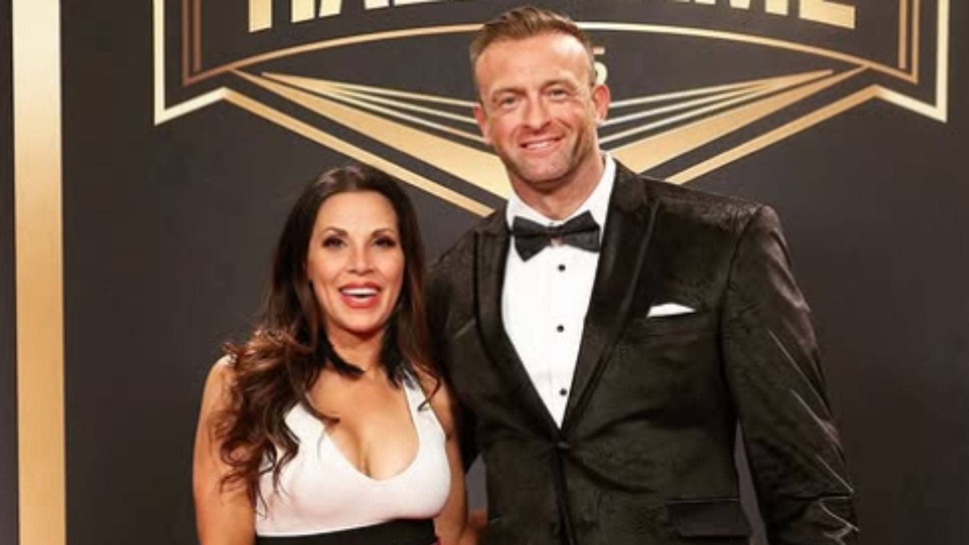 WWE Power Couple Nick Aldis and Mickie James Celebrate Love