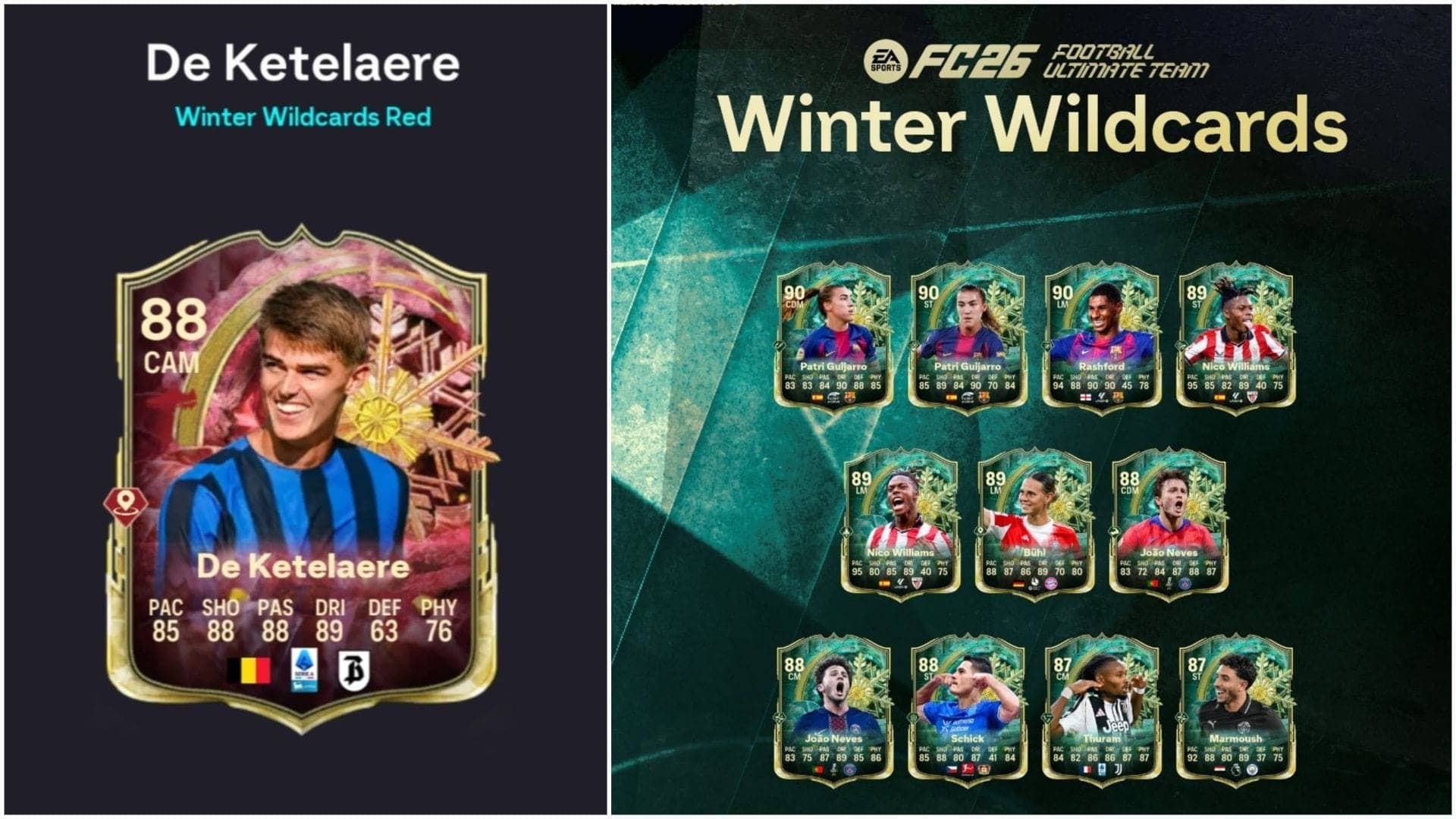 EA Sports Launches Charles De Ketelaere Winter Wildcards SBC