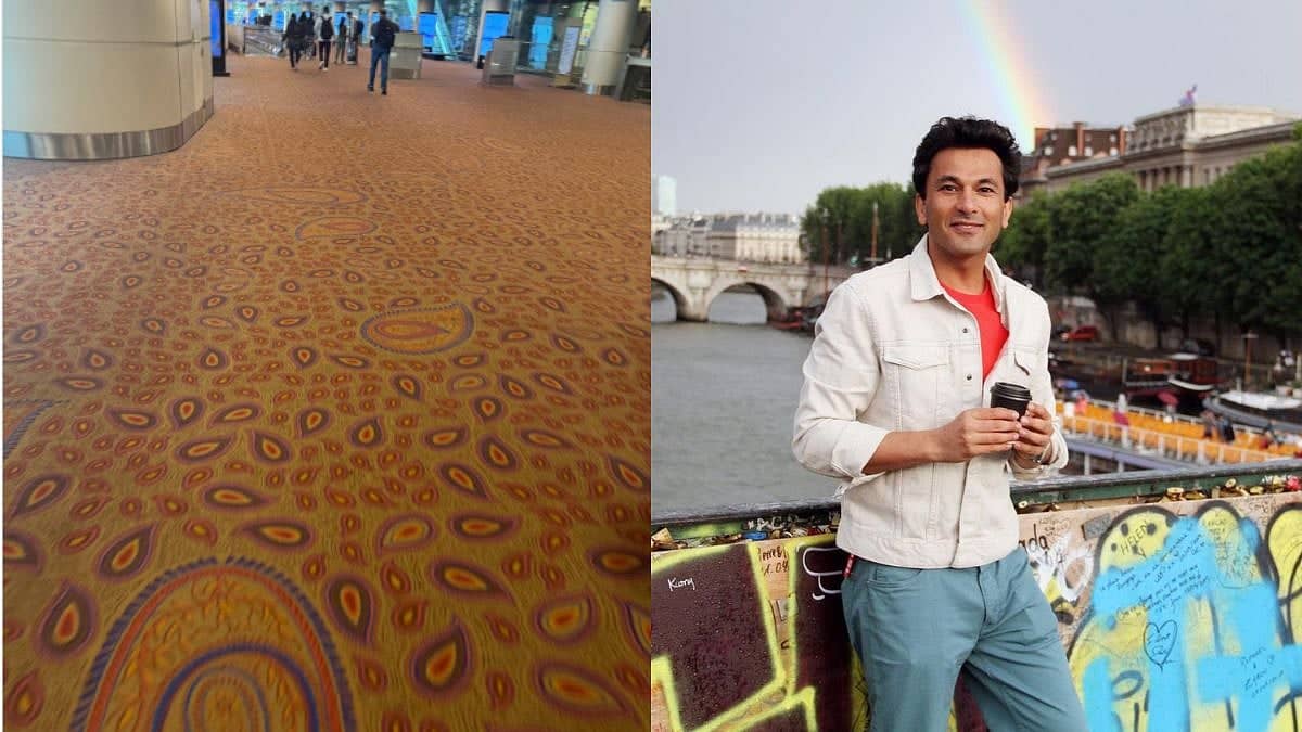 Chef Vikas Khanna Calls Out Dusty Carpet at Mumbai Airport