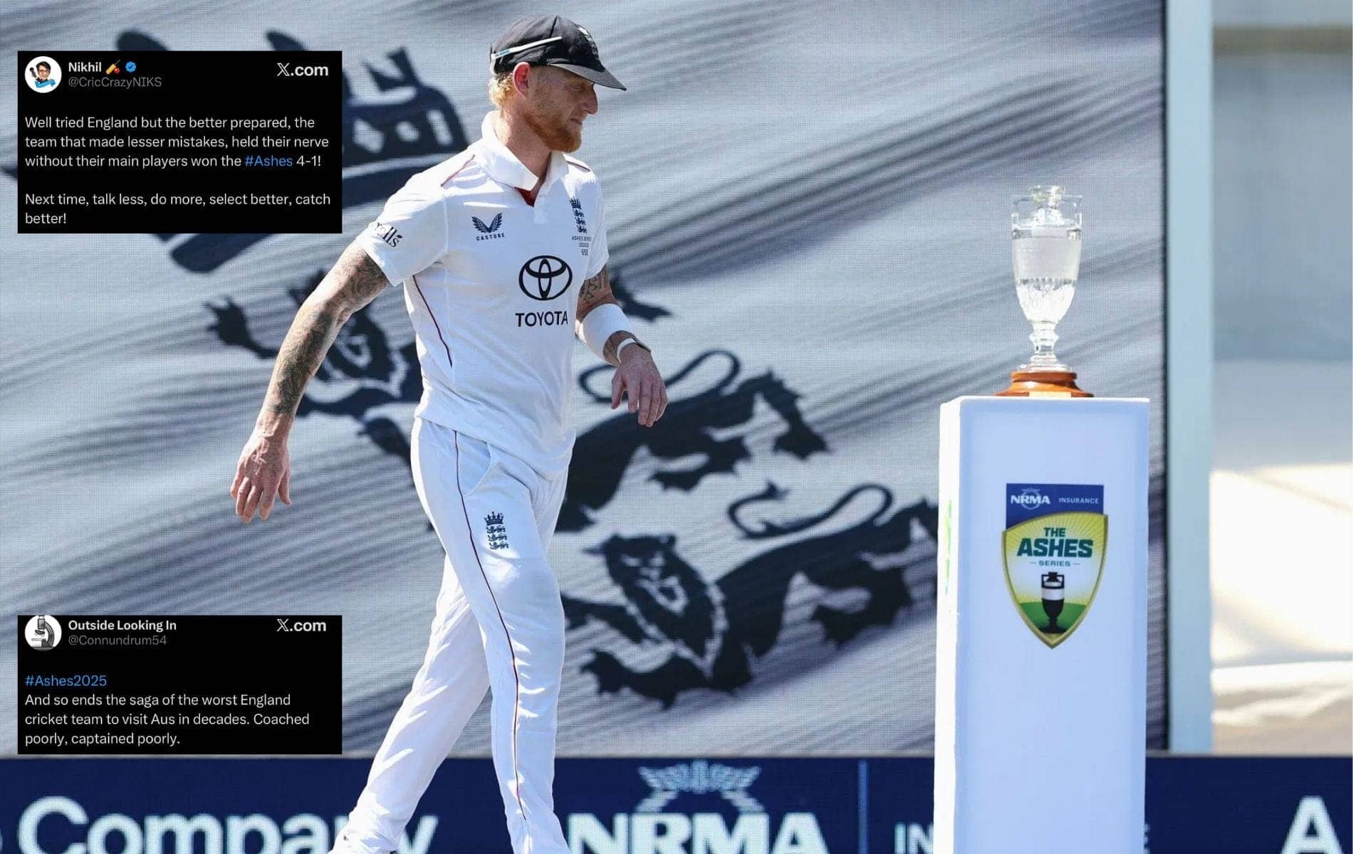 Australia ne jeet liya Ashes, England ko mila sirf shor!