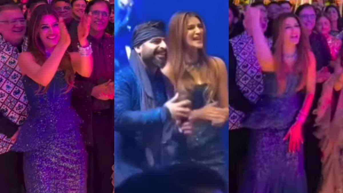 Kriti Sanon Ki Shaadi Mein Chha Gayi Midnight-Blue Charm