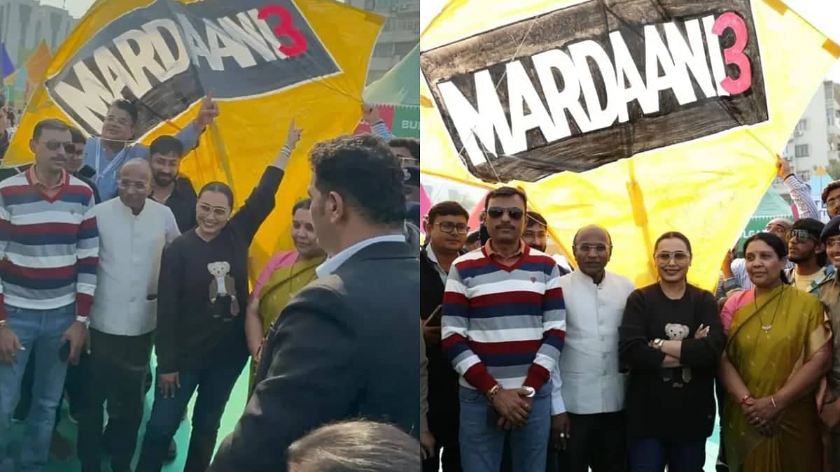 Rani Mukerji Celebrates Makar Sankranti with Mardaani 3!