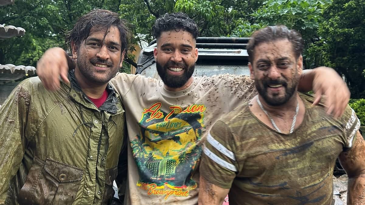 AP Dhillon, Salman Khan & MS Dhoni: Mud Madness at Panvel!