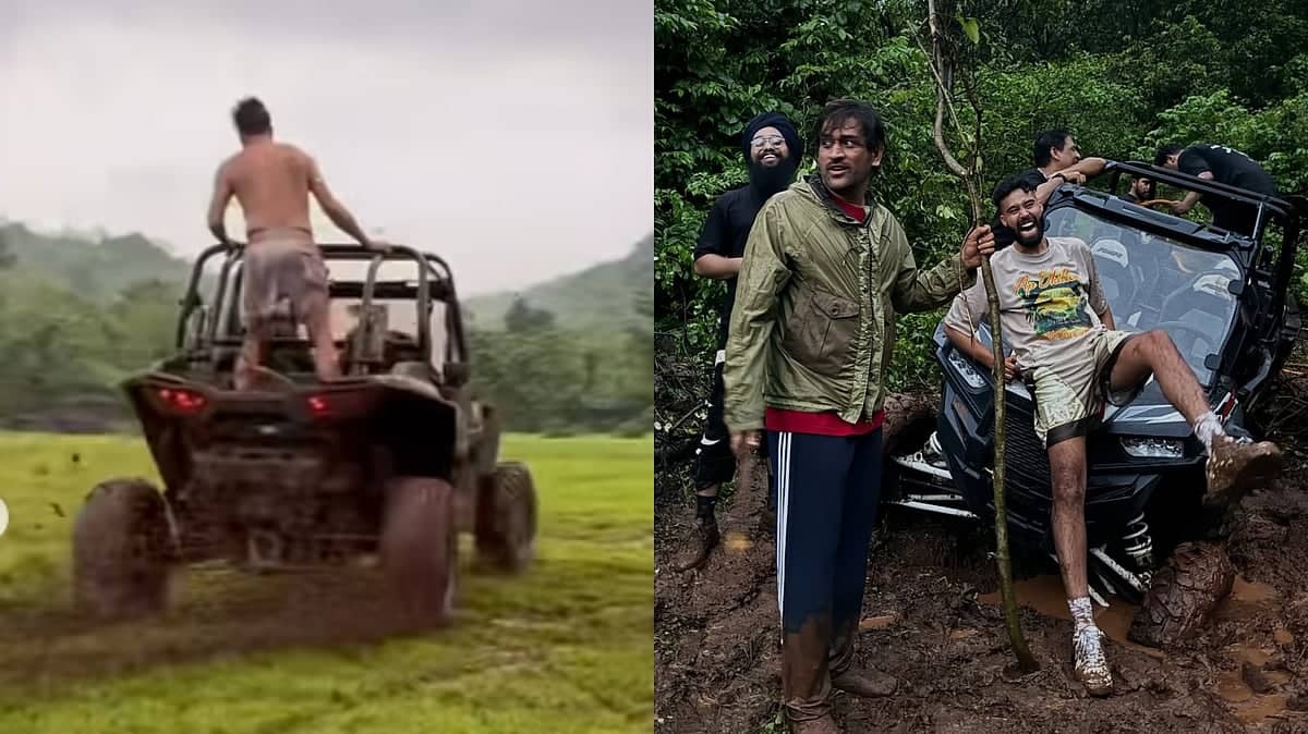 AP Dhillon's Epic ATV Mudslide With Salman And Dhoni