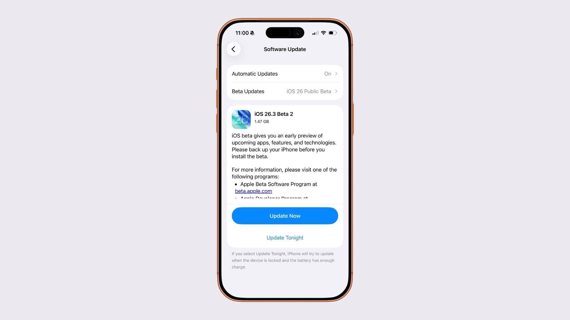 Apple's iOS 26.3 Beta 2: Smooth Update with RCS Magic