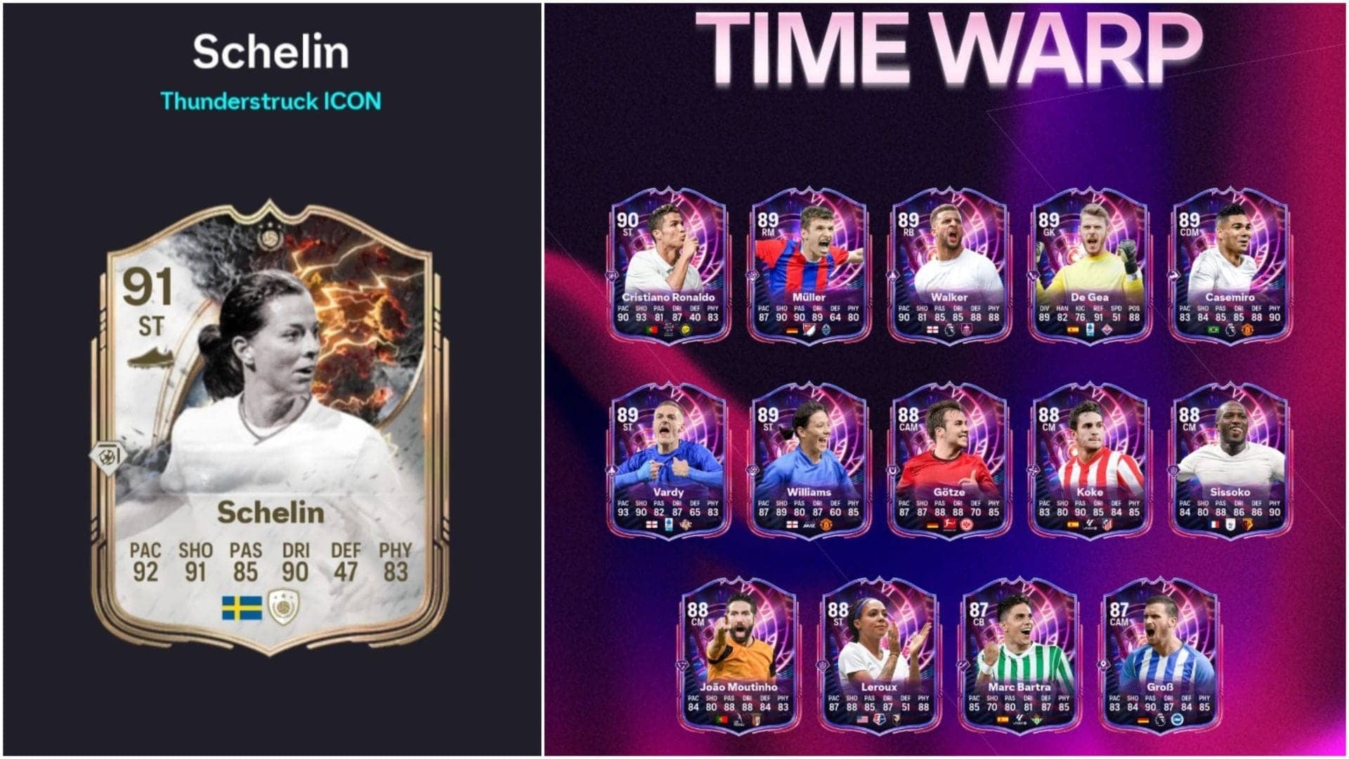 Lotta Schelin Thunderstruck SBC: Get Your Game On, G