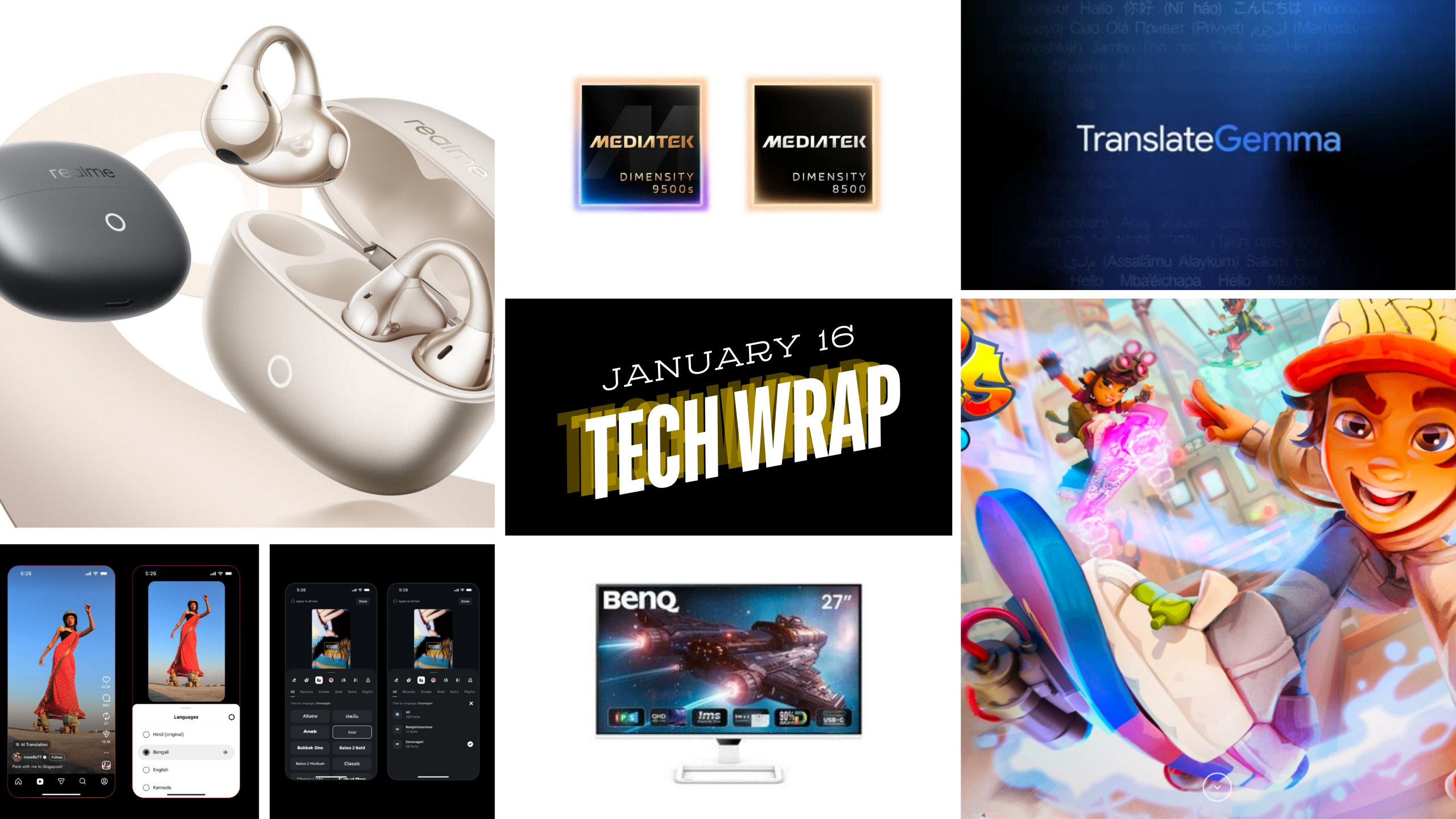 Tech Wrap: Instagram Translations, MediaTek Chips, Subway Surfers
