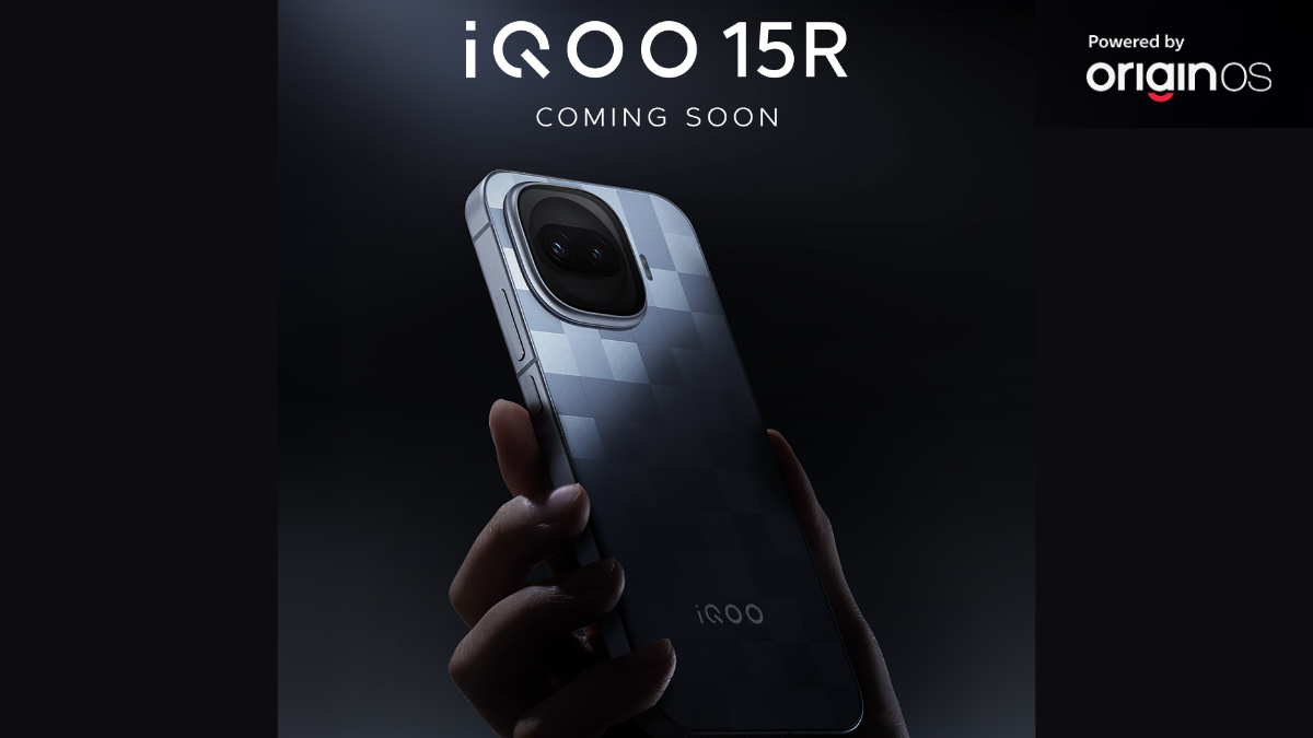 iQOO 15R Launching Soon: Checkered Design and Power!