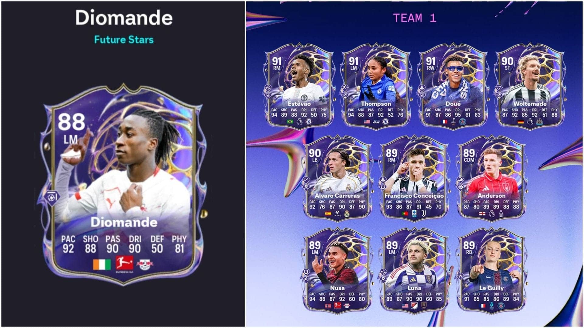 Yan Diomande Future Stars SBC: Get the Best for Less