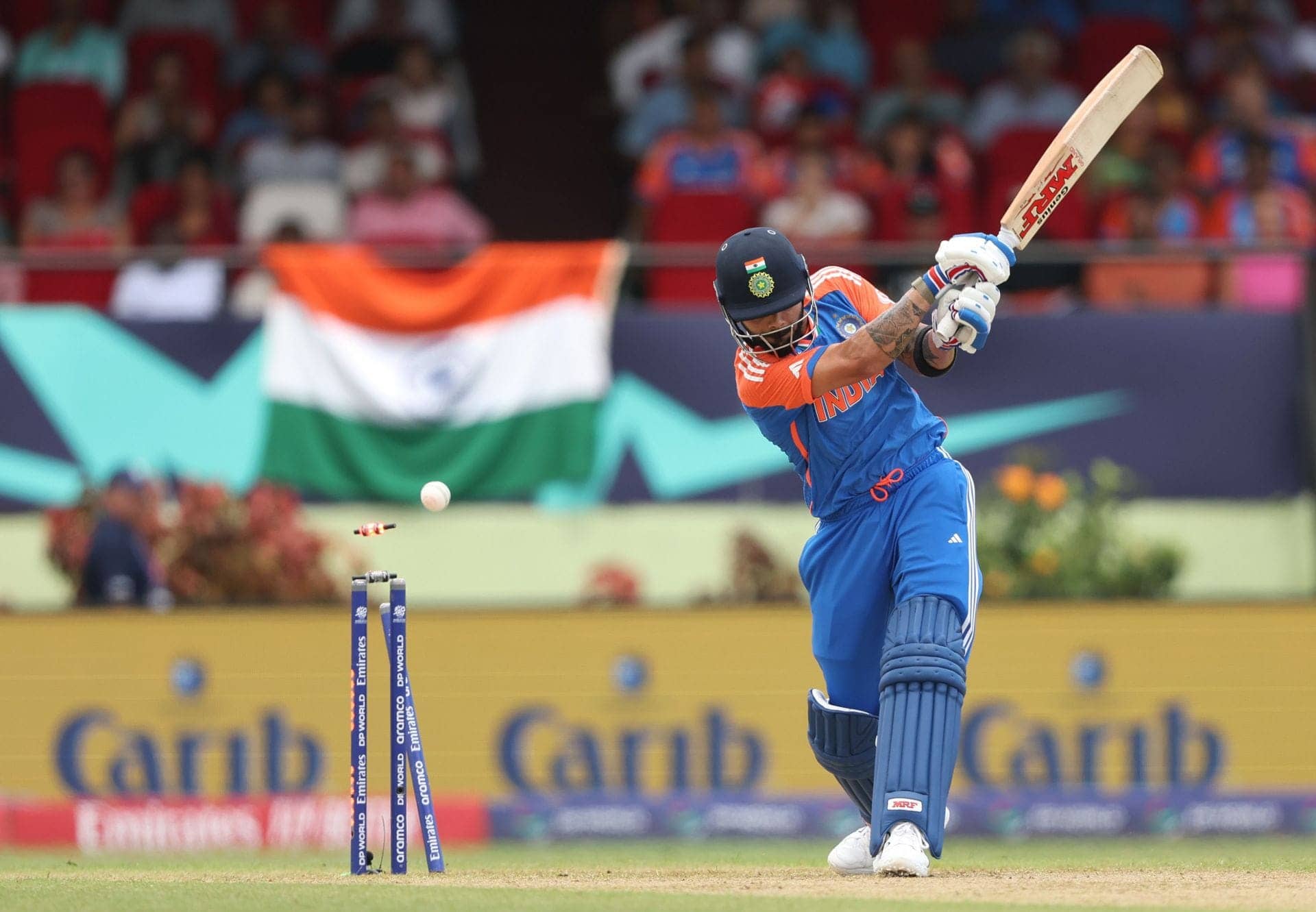 Netravalkar Takes Down Kohli: A First Ball Sensation!