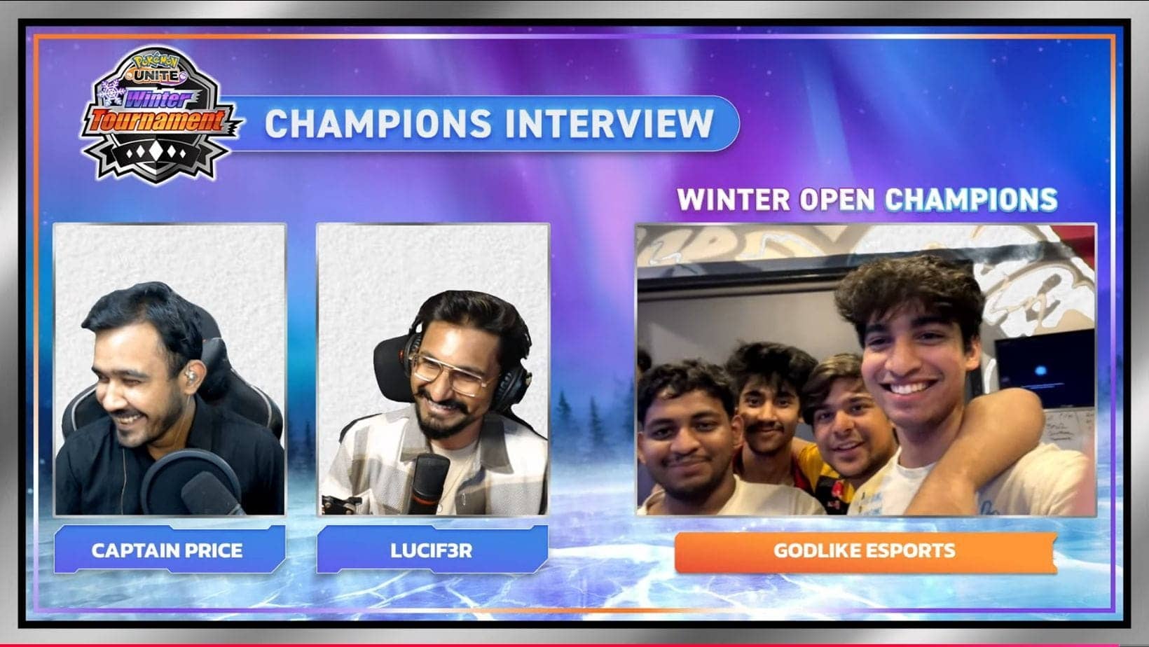 GodLike Esports Crushes Pokemon UNITE Winter Tournament