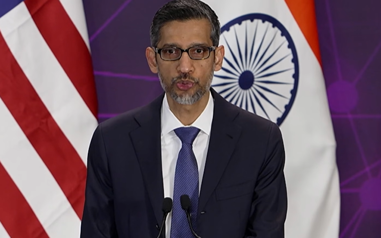 US-India partnership critical for future of AI: Google CEO Sundar Pichai