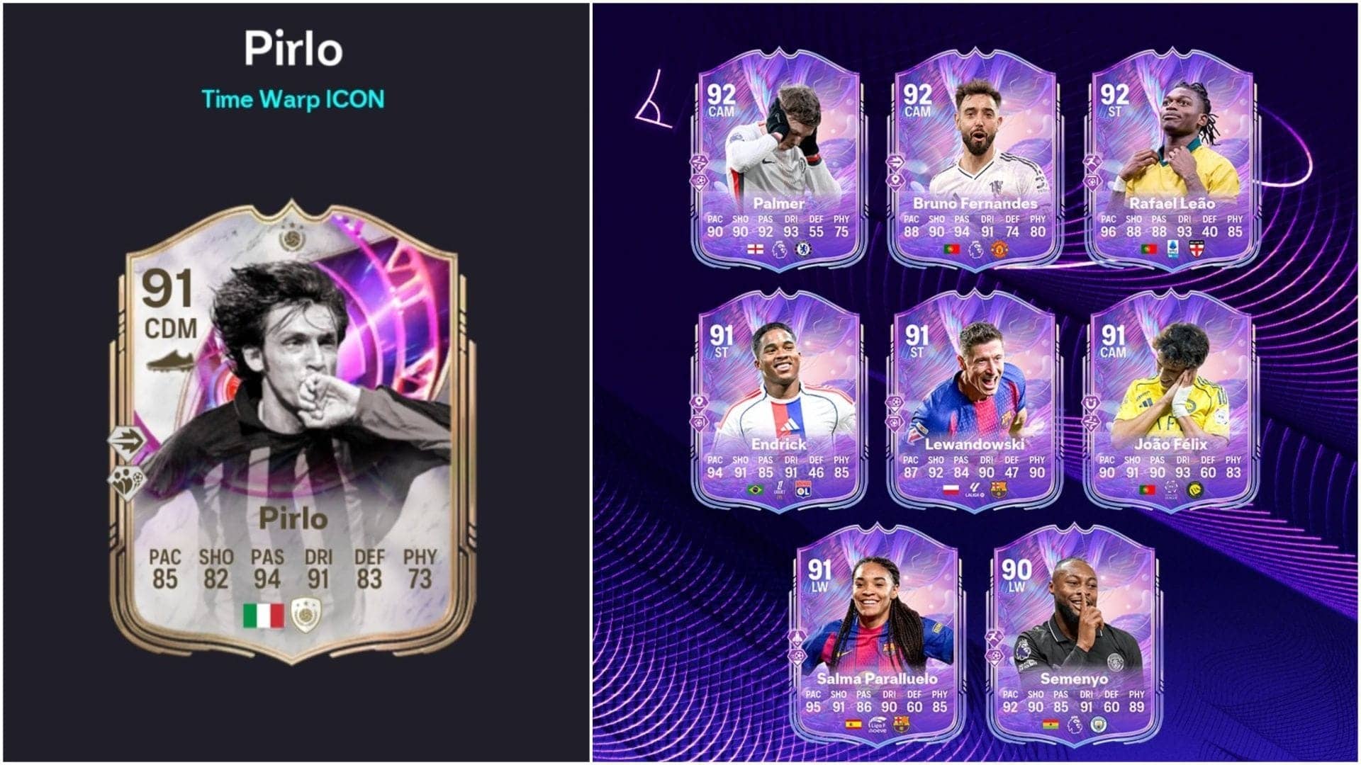 Get the Legendary Andrea Pirlo Time Warp Icon SBC Today!