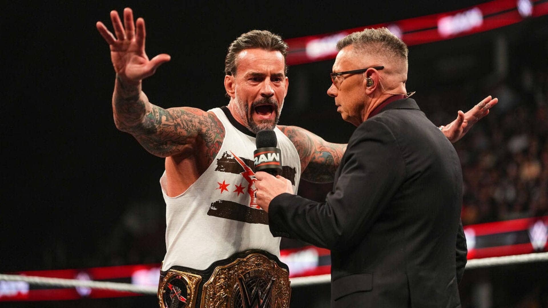 CM Punk ka mazak: Seth Rollins ko taunt karte hue hasi mazak