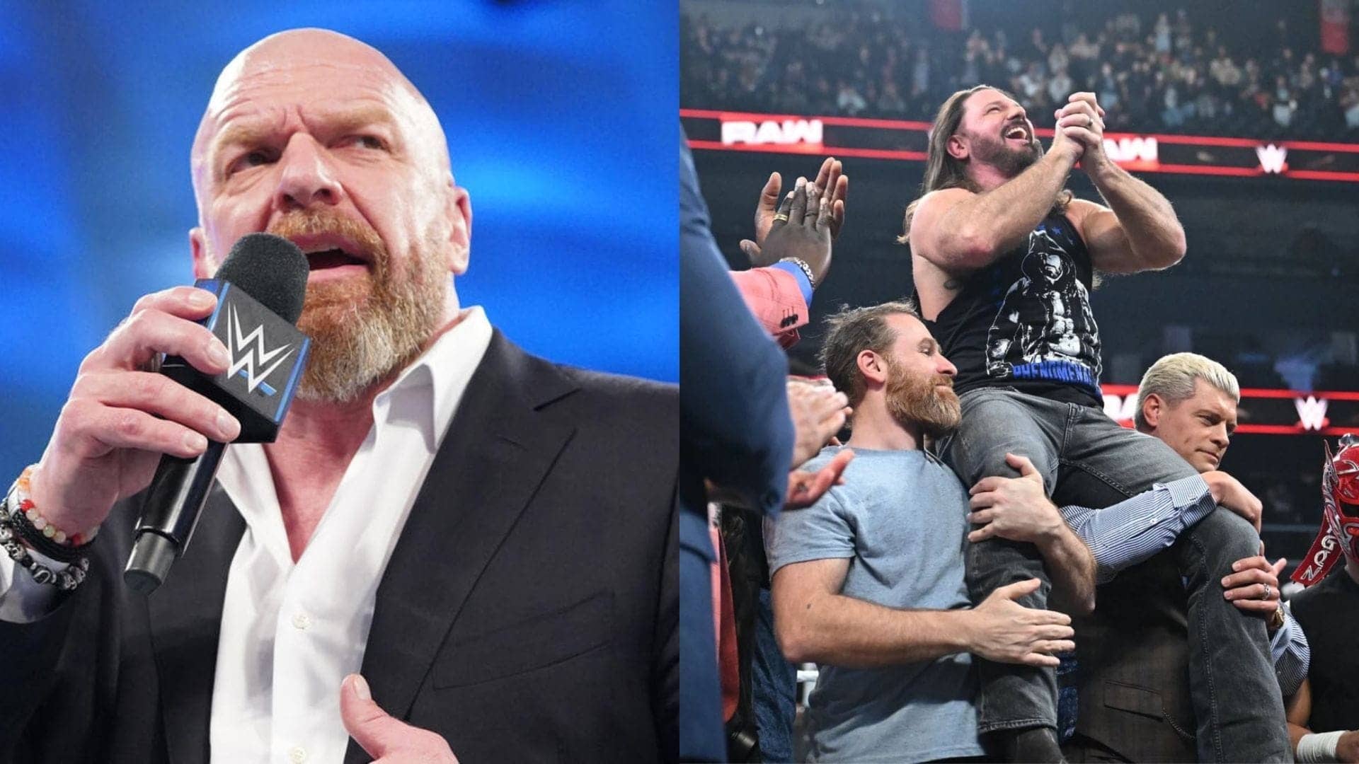 Triple H gives mad love to AJ Styles' Hall of Fame spot