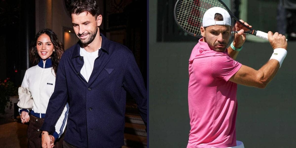 Eiza Gonzalez Rallies Behind Grigor Dimitrov at Indian Wells
